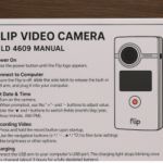 flip video camera mld 4609 manual​