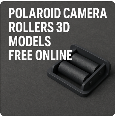 polaroid camera rollers 3d models free online