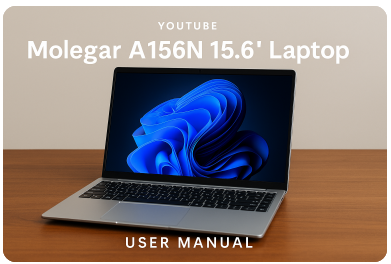 youtube molegar a156n 15.6 laptop manual