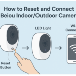 how to reset and connect beiou indoor outdoor camera