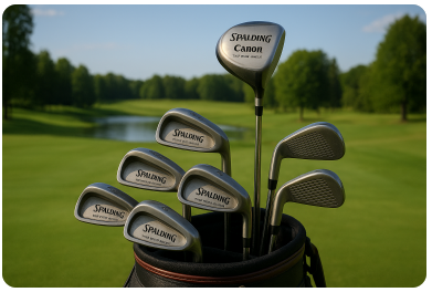 men's spalding canon golf clubs tech flow system canada
